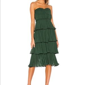 Lovers + Friends Emerald Green Dress